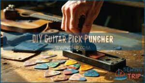 diy guitar pick puncher