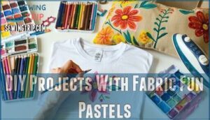 diy projects with fabric fun pastels