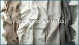 do linen blends wrinkle less