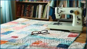 does sewing reduce stress