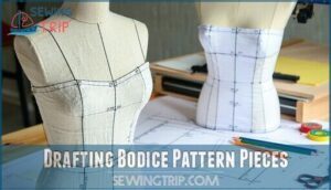 drafting bodice pattern pieces