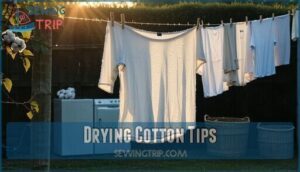 drying cotton tips