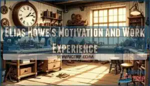 elias howe's motivation and work experience
