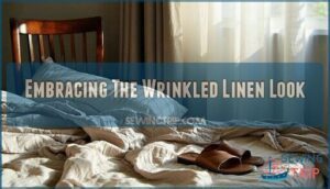 embracing the wrinkled linen look