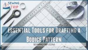 essential tools for drafting a bodice pattern