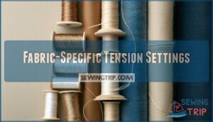 fabric-specific tension settings