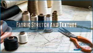 fabric stretch and texture