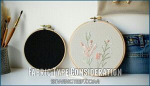 fabric type consideration