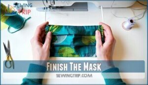 finish the mask