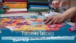 finishing touches