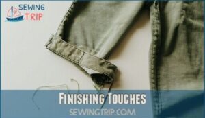 finishing touches
