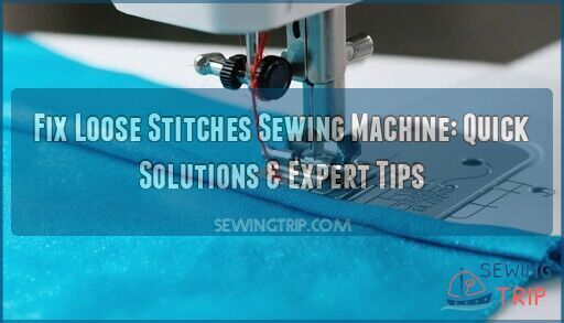 Fix Loose Stitches Sewing Machine Quick Solutions Expert Tips