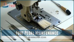 foot pedal maintenance