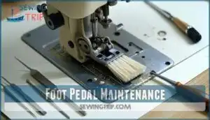 foot pedal maintenance