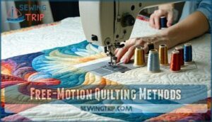 free-motion quilting methods