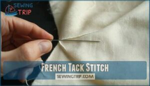 french tack stitch