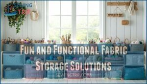 fun and functional fabric storage solutions