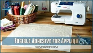 fusible adhesive for appliqué