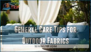 general care tips for outdoor fabrics