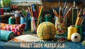 hacky sack materials