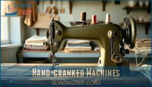 hand-cranked machines