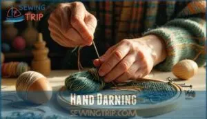 hand darning hand darning