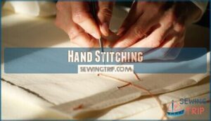 hand stitching