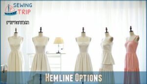 hemline options