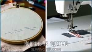 hooping vs floating