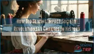 how did sewing impact society