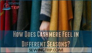how does cashmere feel in different seasons