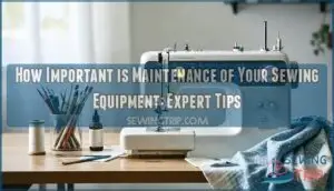 how important is maintenance of your sewing equipment