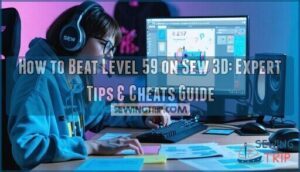 how to beat level 59 on sew 3d