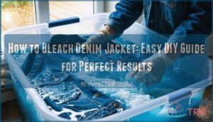 how to bleach denim jacket