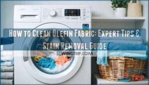 how to clean olefin fabric