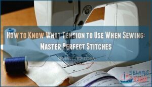 how to know what tension to use when sewing