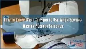 how to know what tension to use when sewing