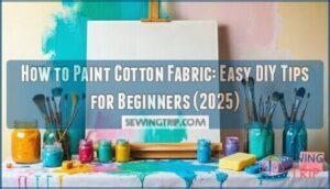 how to paint cotton fabric