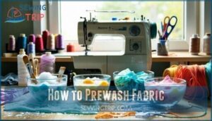 how to prewash fabric