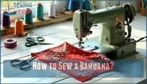 how to sew a bandana