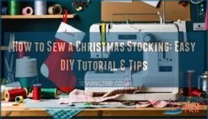 how to sew a stocking for christmas