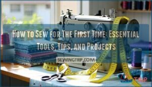 how to sew for the first time