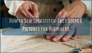how to sew lockstitch