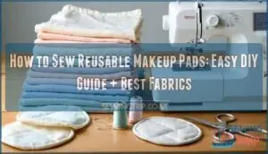 how to sew reusable makeup pads