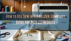 how to use sew in stabilizer