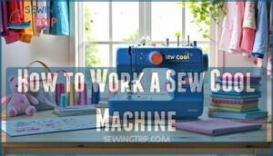 how to work a sew cool machine