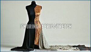 ignoring fabric stretch