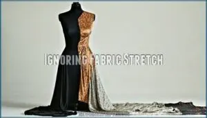 ignoring fabric stretch