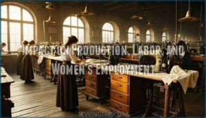 impact on production, labor, and women's employment
