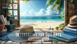 interfacing for sun hats